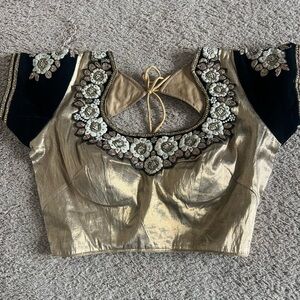 Gold blouse